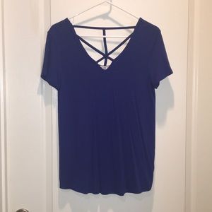 Royal Blue Small Strappy Top